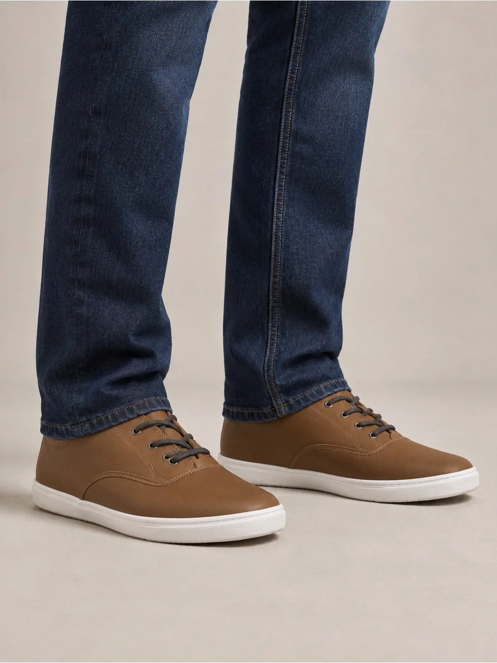 Aldo Abiradia R Casual Sneakers Brown Size 13 Lace Up Low Top New In Box